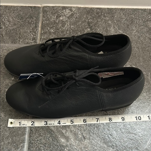 Sansha Black Tap Dance Shoes Size 11 Womens 10 Mens 7.5 EU 41 - Picture 9 of 11